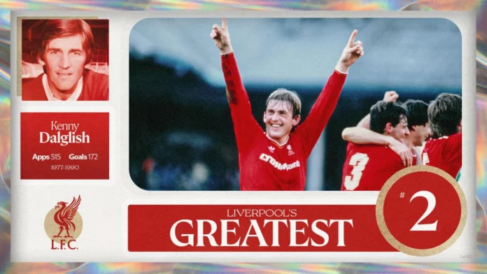 Kenny Dalglish สวมเสื้อ Liverpool สีแดงจริงฉลองชัยชนะ