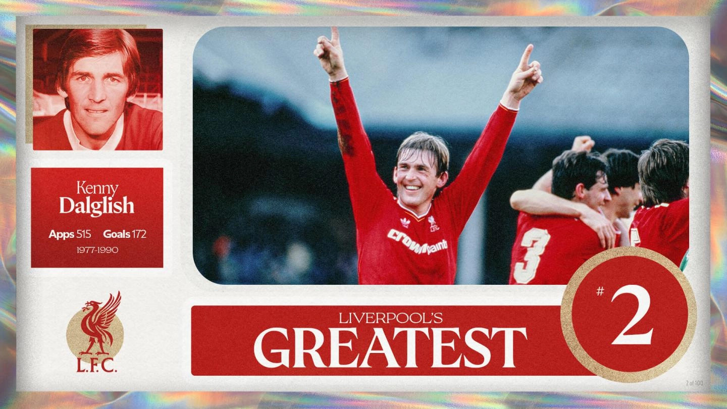 Kenny Dalglish สวมเสื้อ Liverpool สีแดงจริงฉลองชัยชนะ