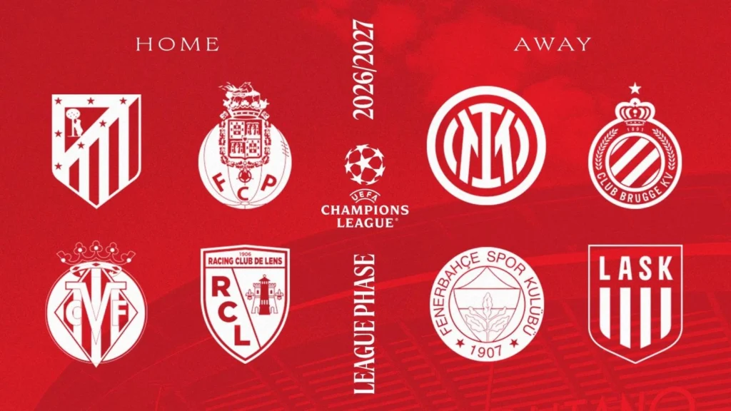 รายชื่อคู่แข่ง Liverpool ใน Champions League ฤดูกาล 2026-27 รอบลีก